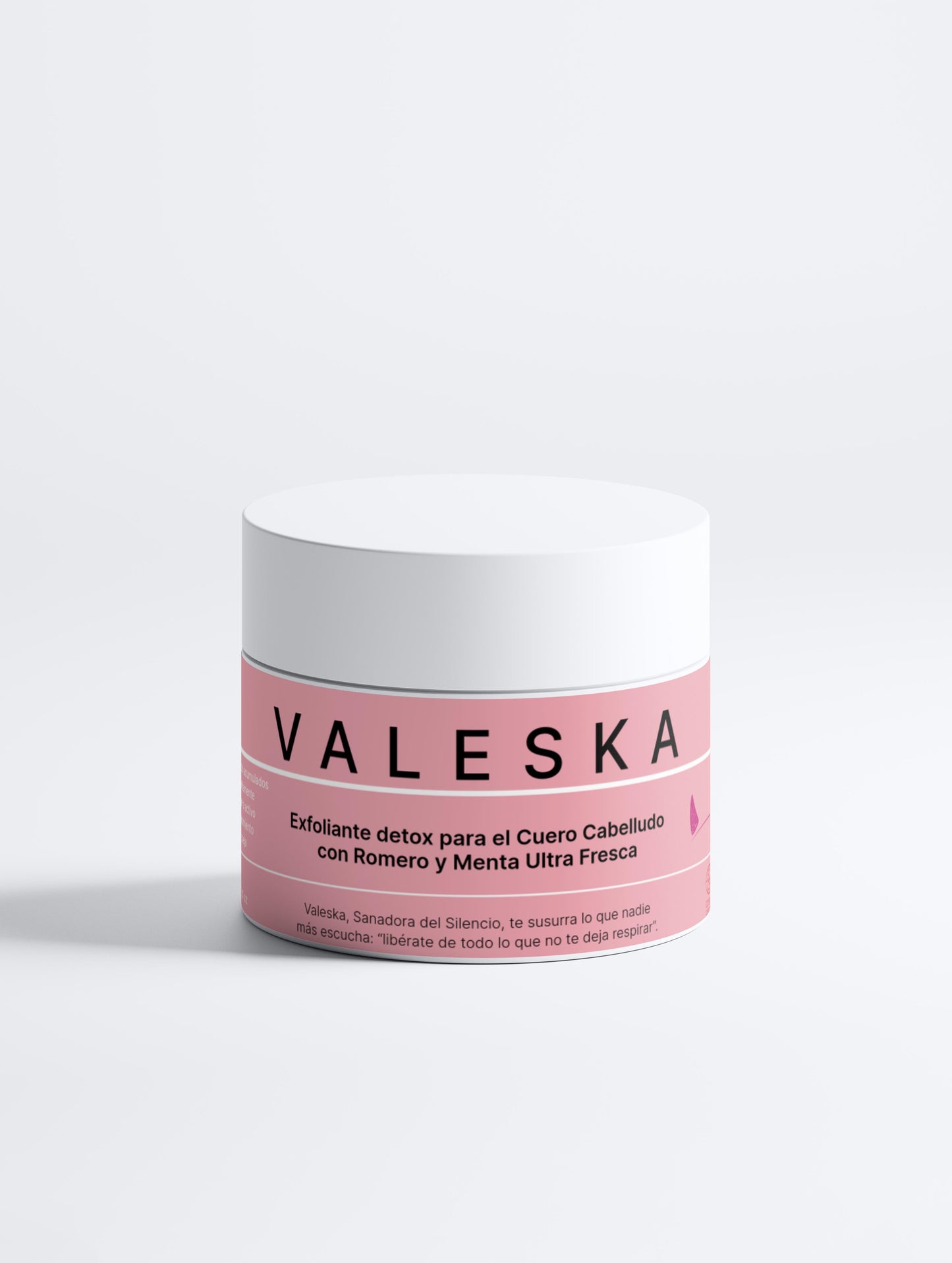 VALESKA · Exfoliante Capilar · Romero y Menta
