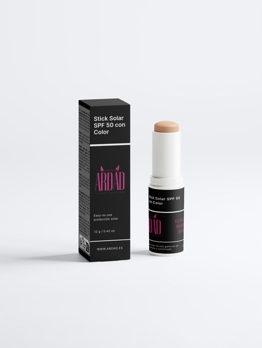 Stick Solar SPF 50 con Color