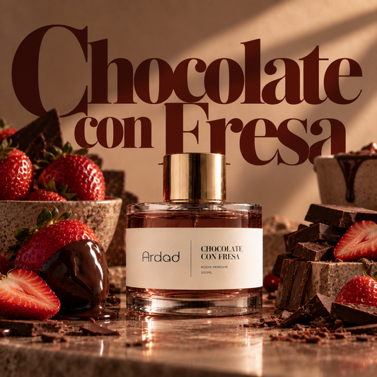CHOCOLATE CON FRESA