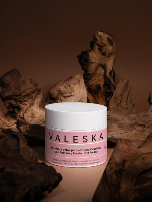 VALESKA · Exfoliante Capilar · Romero y Menta